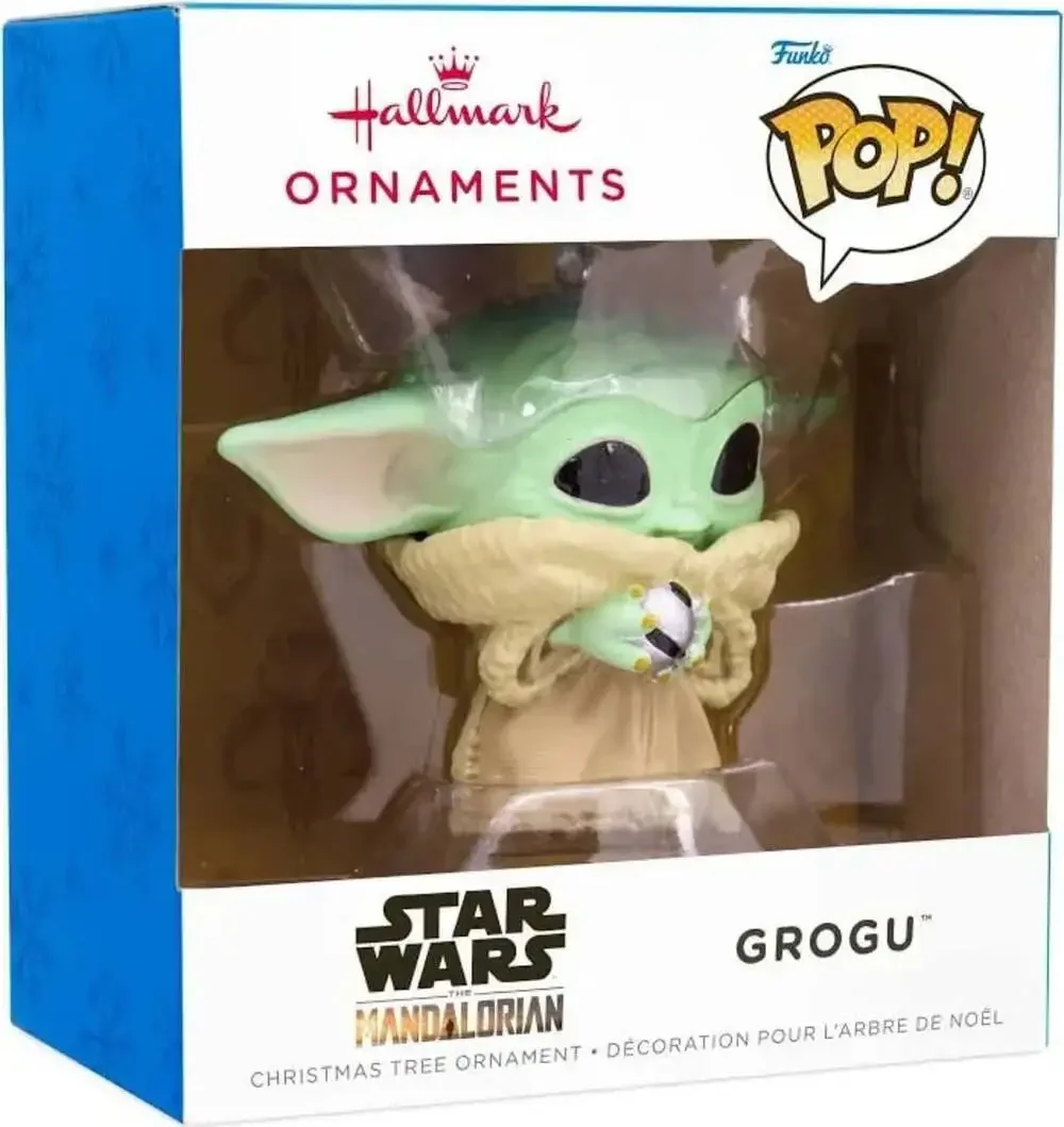 Hallmark Star Wars Mandalorian The Child Grog Funko POP! Christmas Ornament